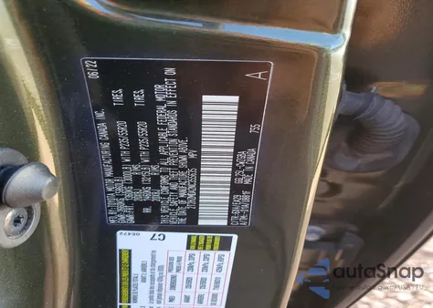 2022 Lexus Rx 350 z USA, uszkodzony, nr VIN 2T2HZMDA2NC355635